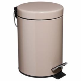5five Simply Smart Odpadkový koš do koupelny, 3l, béžová barva