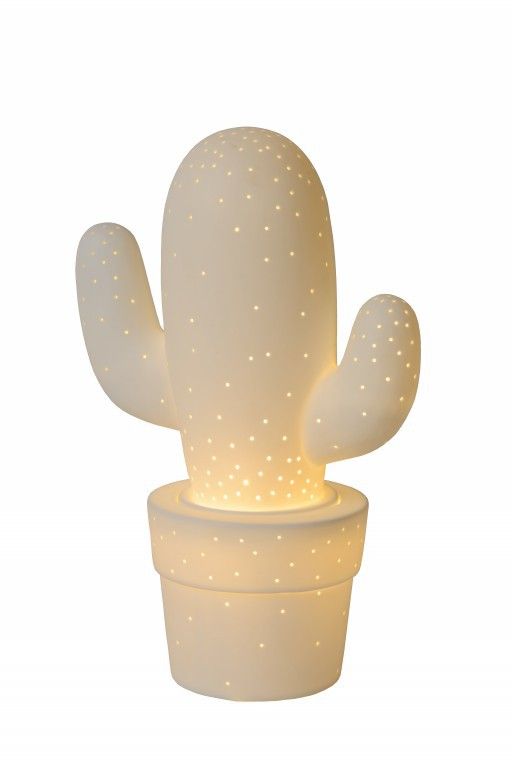 dětská stolní lampička Lucide Cactus 13513/01/31 1x40W E14 - kvalitní keramika - Dekolamp s.r.o.