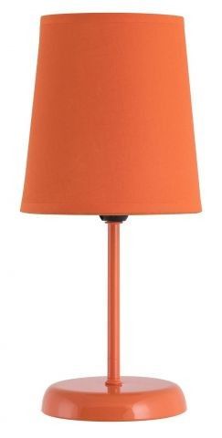 RABALUX 4510 Glenda textilní lampička E14 1x40W oranžová - Dekolamp s.r.o.