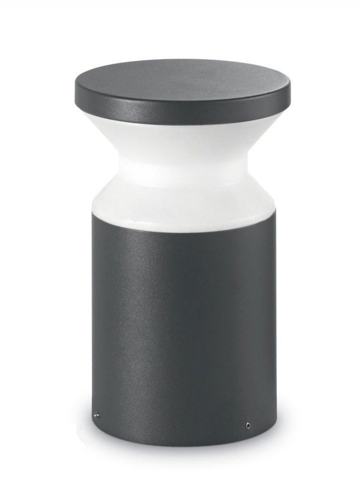 Ideal Lux 158891 venkovní lampa Torre Small Antracite 1x15W|E27|IP44 - černá - Dekolamp s.r.o.