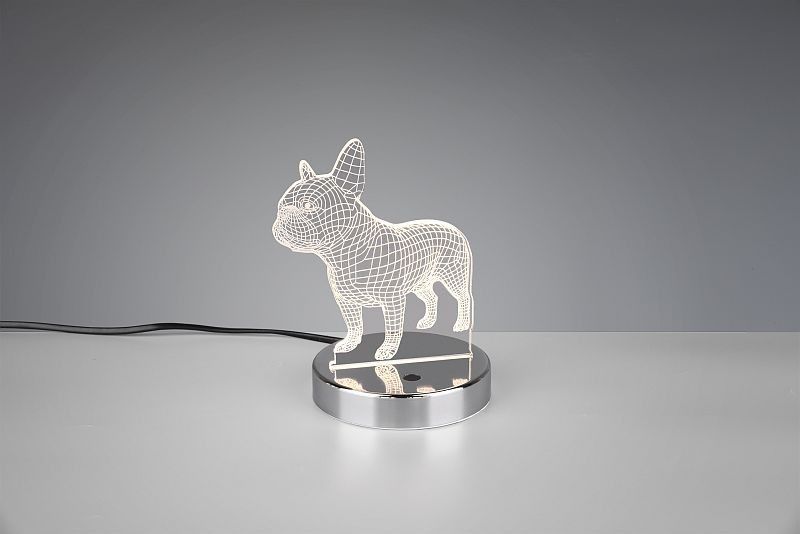 TRIO Reality R52651106 Dog stolní dekorativní svítidlo LED 1x3W 3000K - Svítidla FEIM
