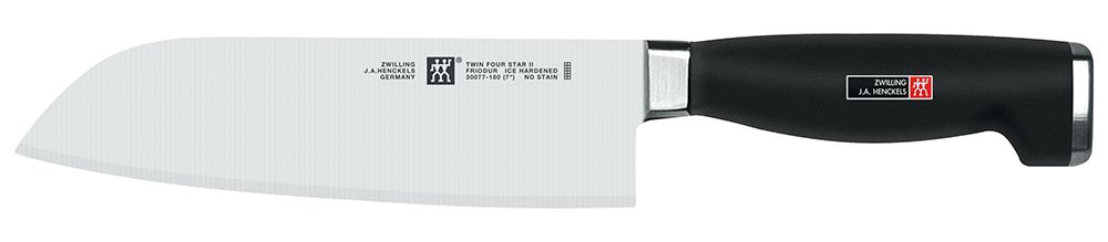 ZWILLING Japonský nůž Santoku 18 cm TWIN Four Star II - Chefshop.cz