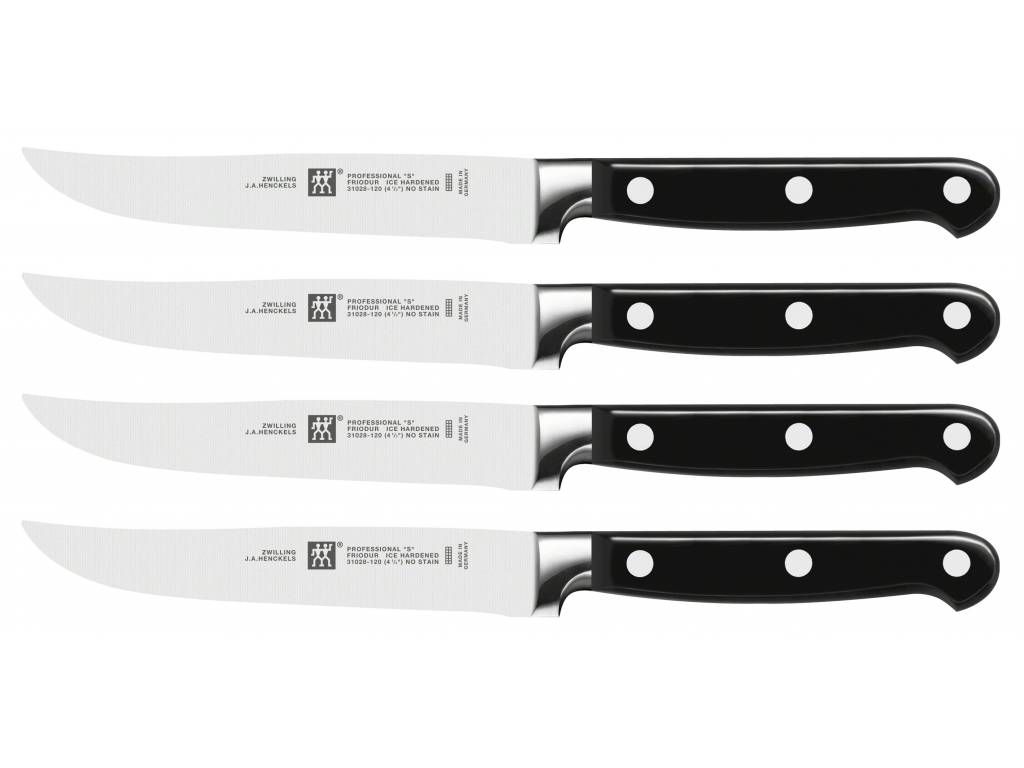 ZWILLING Steakové nože 4 ks Professional “S“ - Chefshop.cz