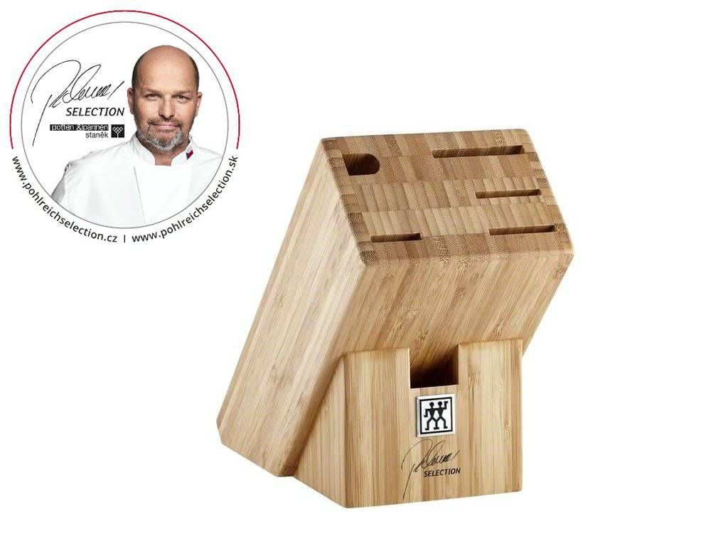 Zwilling PS bambusový blok na nože - na 6 kusů - Chefshop.cz