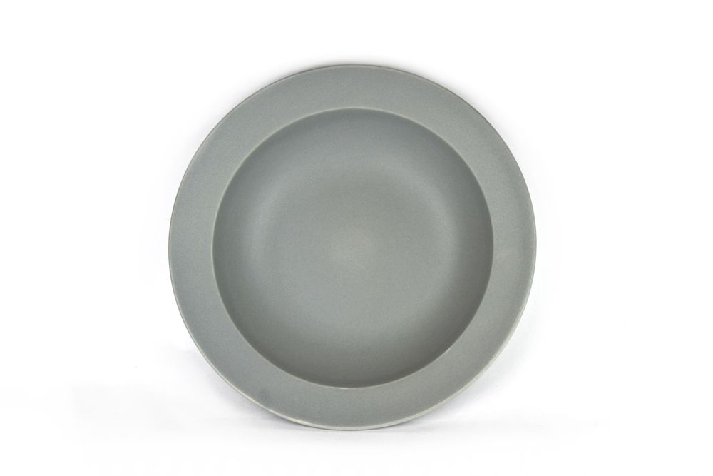 Made in Japan Hluboký talíř s širokým okrajem 21,5 cm šedý - Chefshop.cz