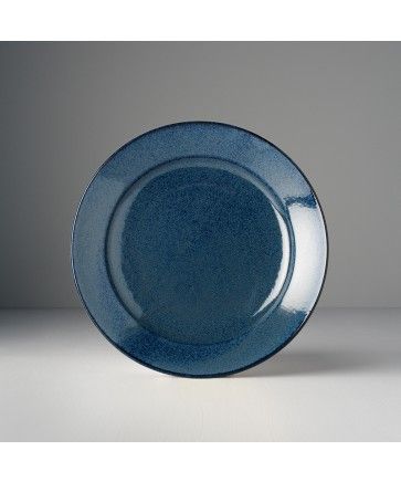 Modrý keramický talíř MIJ Indigo, ø 23 cm - Bonami.cz