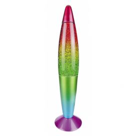 RABALUX 7008 Glitter Rainbow dekorační lávová lampička E14 1X MAX G45 15W