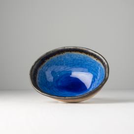 Modrá keramická miska MIJ Cobalt, ø 17 cm