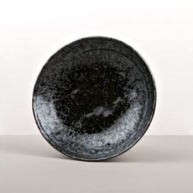 Velká mělká mísa Black Pearl 24 cm 1 l MADE IN JAPAN
