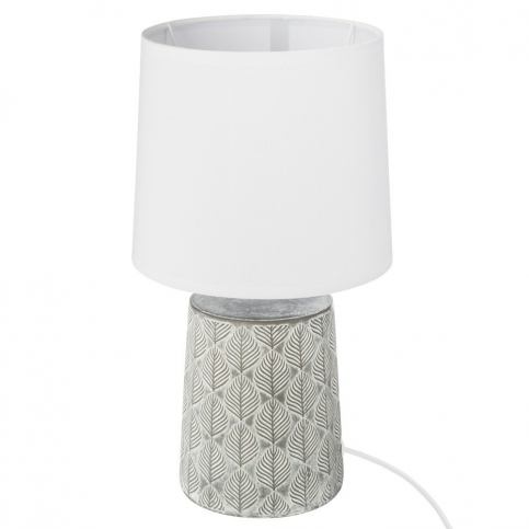 Atmosphera Stolní lampa na stůl s keramickou základnou, módní ložnicové osvětlení - EMAKO.CZ s.r.o.