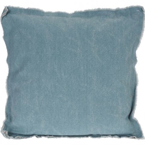 Home Styling Collection Dekorativní polštář 45 x 45 cm, modrá barva - EMAKO.CZ s.r.o.