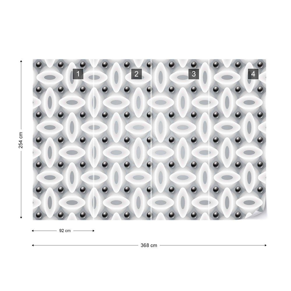 Fototapeta GLIX - 3D Abstract Pattern 3 + lepidlo ZDARMA Papírová tapeta  - 368x254 cm - GLIX DECO s.r.o.
