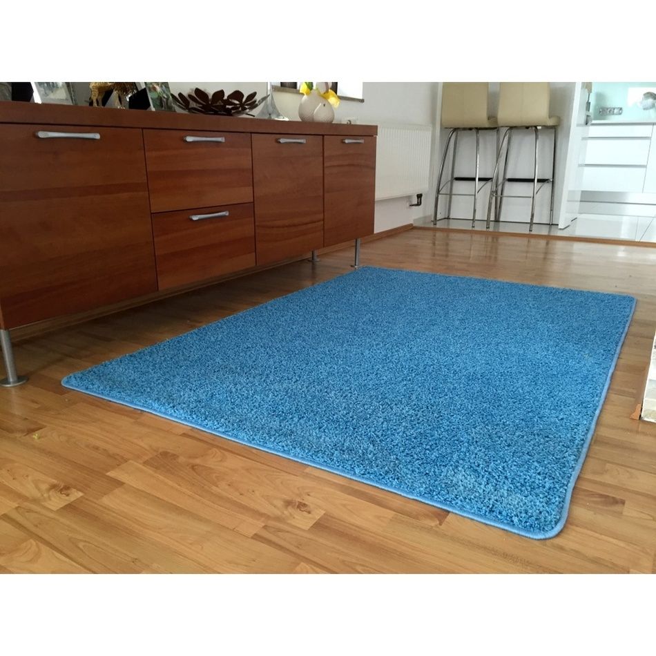 Vopi Kusový koberec Color shaggy modrá, 140 x 200 cm - 4home.cz
