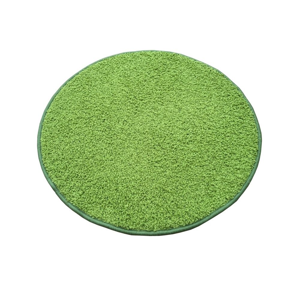 Vopi Kusový koberec Color shaggy zelená, 100 cm - 4home.cz