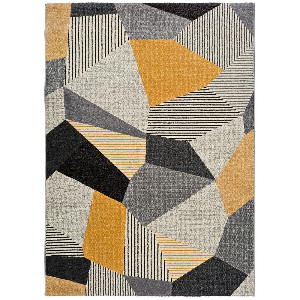 Oranžovo-šedý koberec Universal Gladys Sarro, 60 x 120 cm - Bonami.cz