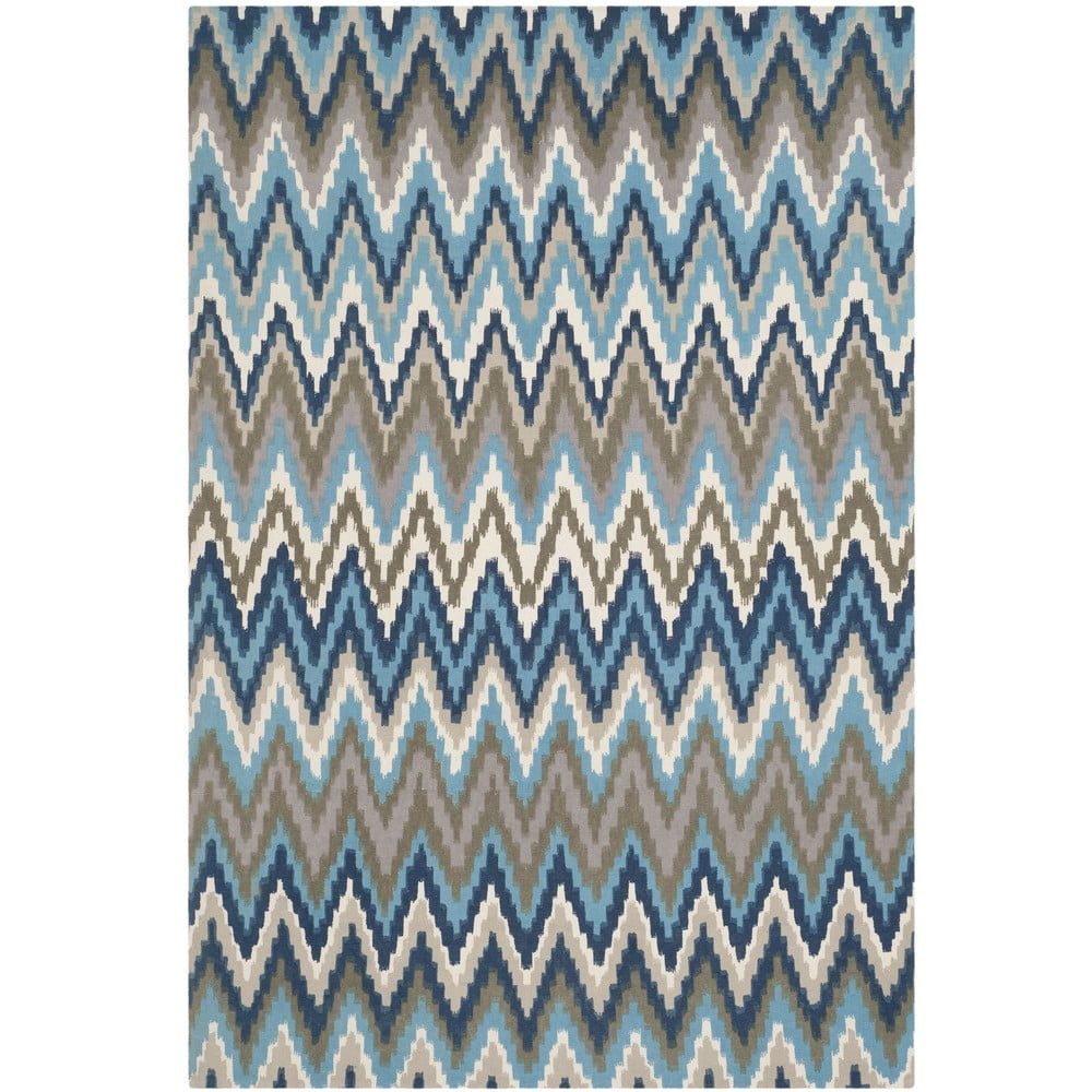 Modrý koberec Safavieh Lojento, 243 x 152 cm - Bonami.cz