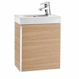 Koupelnová skříňka s umyvadlem Roca Mini 50x70x30,5 cm dub A855873155