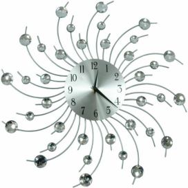 TZB Designové nástěnné hodiny  Cristal Cloud - 50 cm