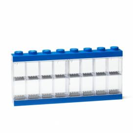 Modrá sběratelská skříňka na 16 minifigurek LEGO®