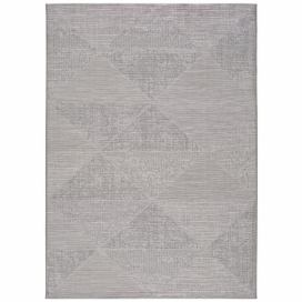 Šedý venkovní koberec Universal Macao Grey Wonder, 133 x 190 cm Bonami.cz