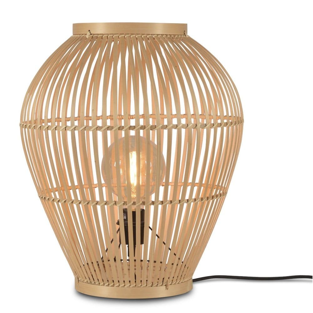Stojací bambusová lampa Good&Mojo Tuvalu, ⌀ 42 cm - Bonami.cz
