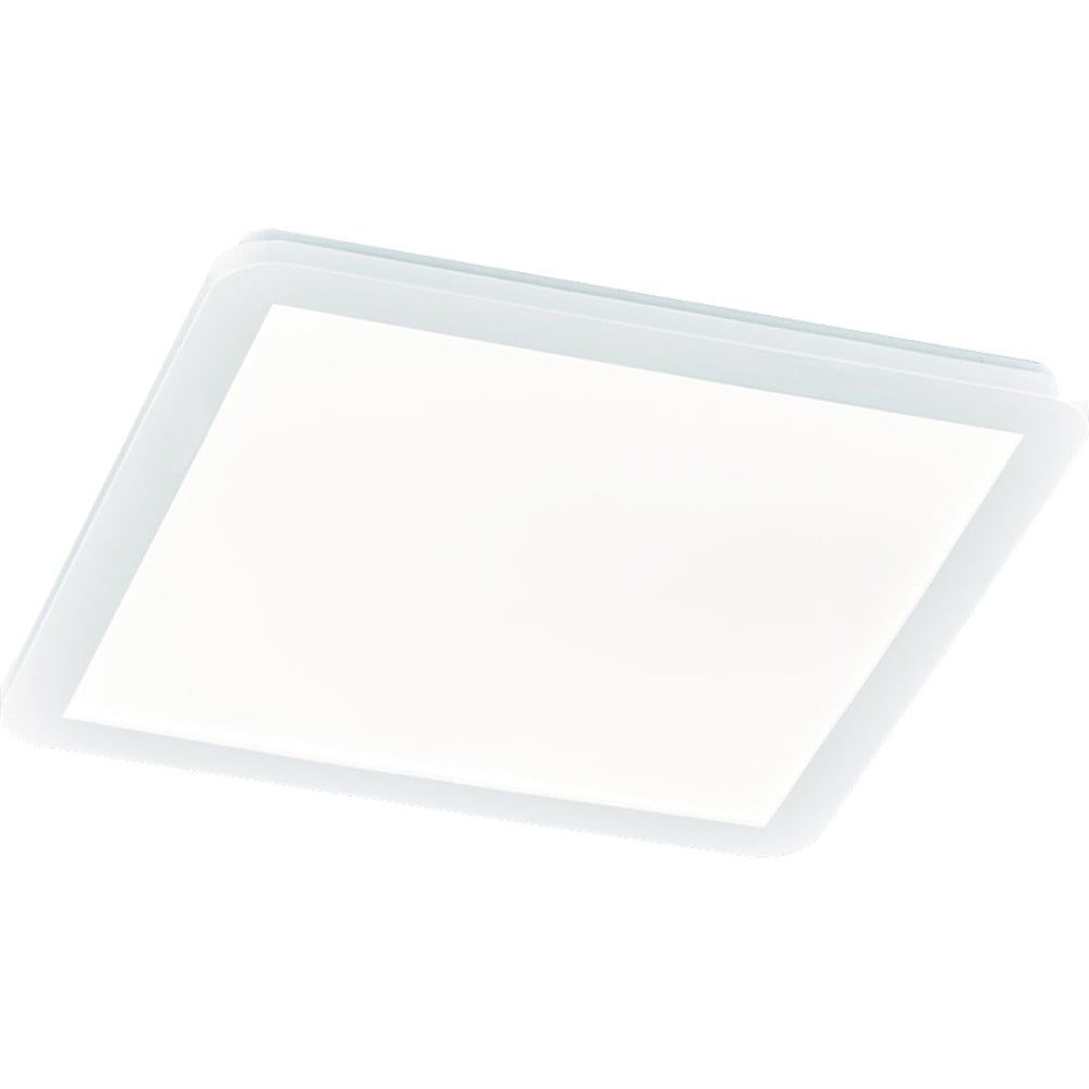 Bílé čtvercové stropní LED svítidlo Trio Camillus, 40 x 40 cm - Bonami.cz