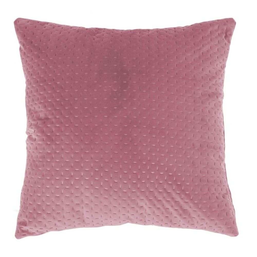 Růžový polštář Tiseco Home Studio Textured, 45 x 45 cm - Bonami.cz