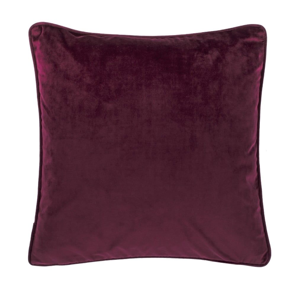 Tmavě fialový polštář Tiseco Home Studio Velvety, 45 x 45 cm - Bonami.cz