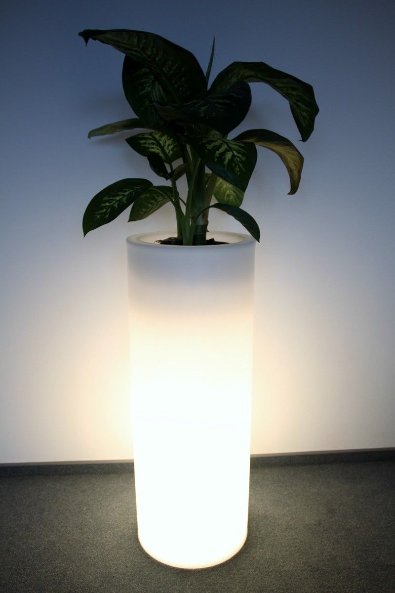 Svítící květináč HEBE PL-HE89-LIGHT - Osvětlení.com