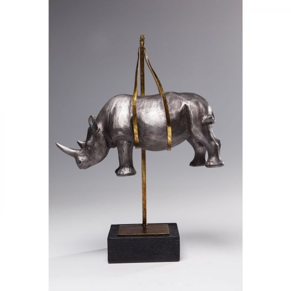 Dekorace Kare Design Hanging Rhino, výška 43 cm - Bonami.cz