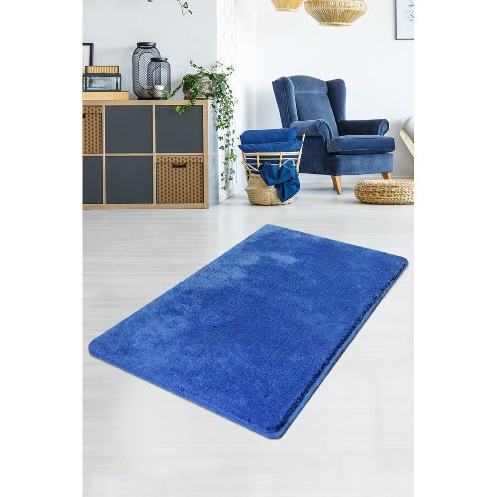 Modrý koberec Milano, 140 x 80 cm - Bonami.cz
