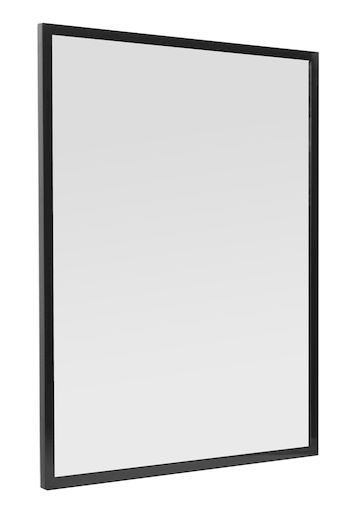Zrcadlo Naturel Oxo v černém rámu, 60x80 cm, ALUZ6080C - Siko - koupelny - kuchyně