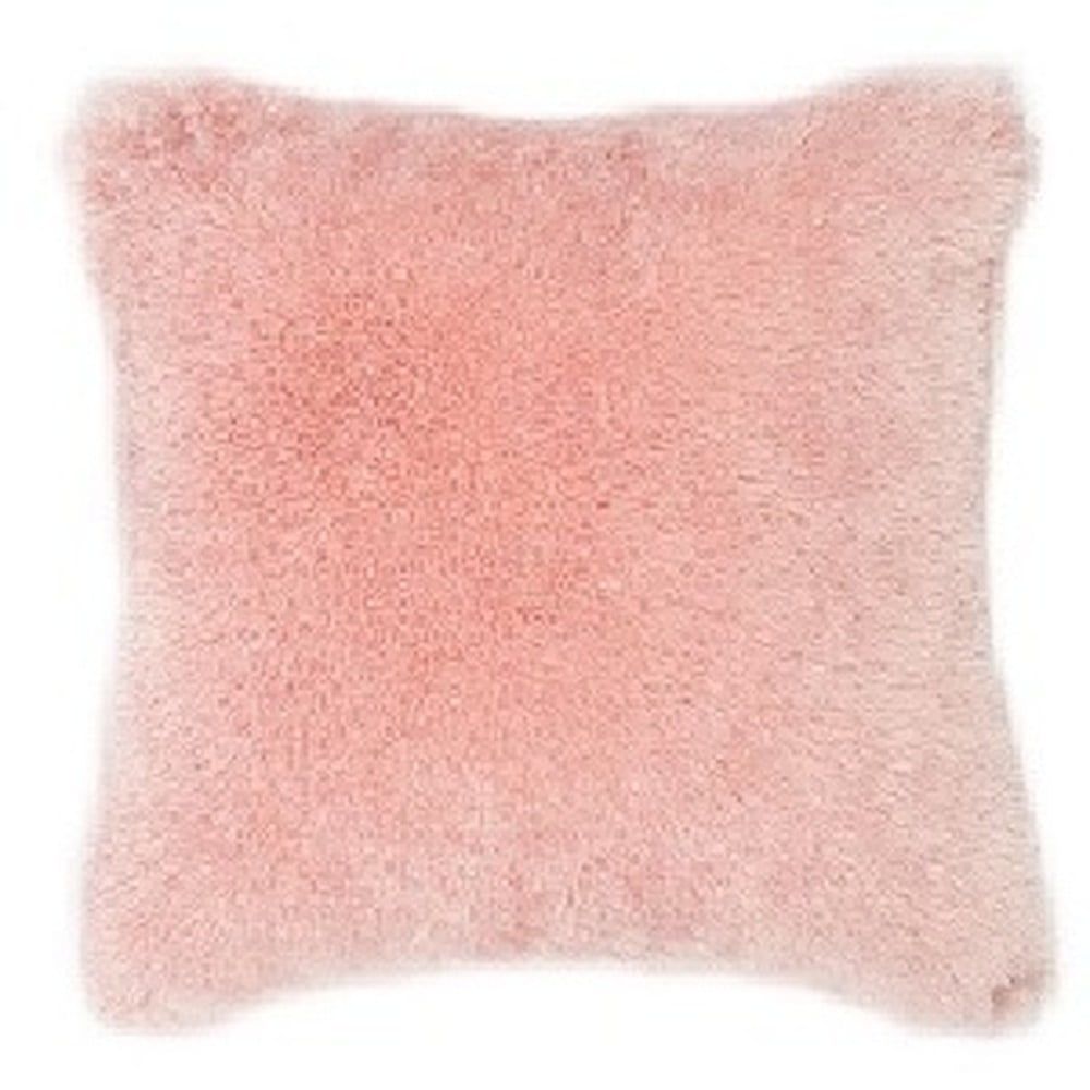 Růžový polštář Tiseco Home Studio Fluffy, 45 x 45 cm - Bonami.cz