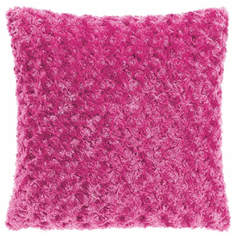 Tmavě růžový povlak na polštář Tiseco Home Studio Curl, 45 x 45 cm - Bonami.cz