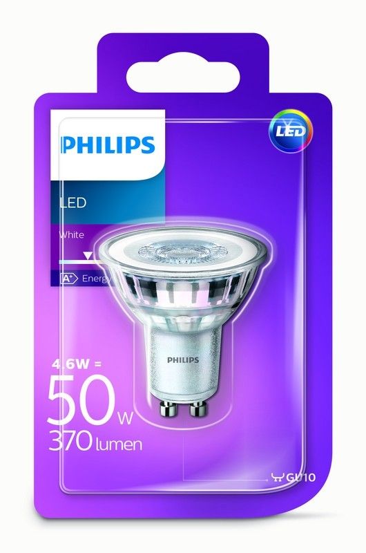 Philips LED 3,1W/25W GU10 WW 36D ND bodová  teplé světlo (2700K) - Svítidla FEIM