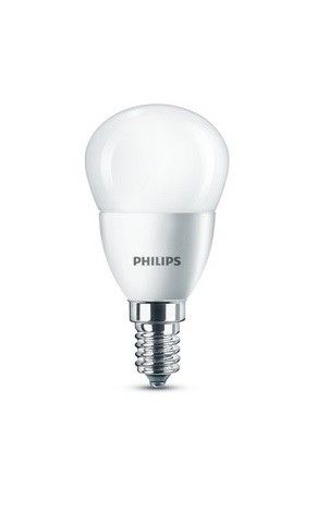 Philips LED 5,5W/40W E14 CW P45 FR ND mini kvapka  neutrální bílé světlo (4000K) - Svítidla FEIM
