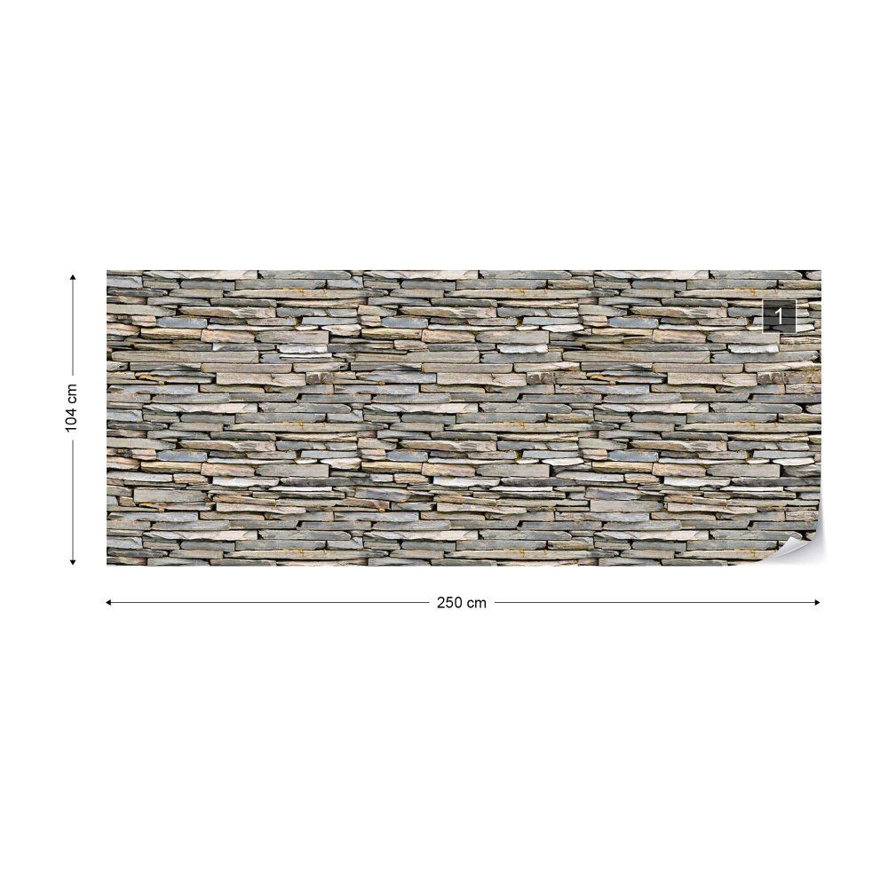 Fototapeta GLIX - Stone Wall Motif 2 + lepidlo ZDARMA Vliesová tapeta  - 250x104 cm - GLIX DECO s.r.o.