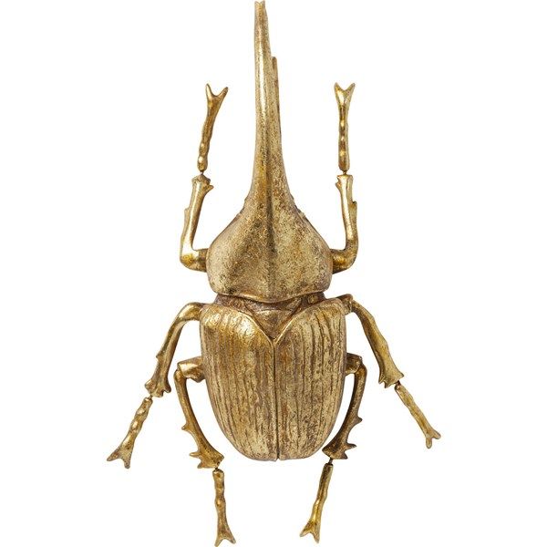 Nástěnná dekorace Herkules Beetle - zlatá - KARE