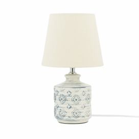 Béžová stolní lampa 35 cm ROSANNA