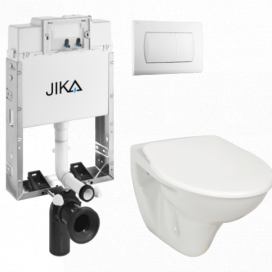 Cenově zvýhodněný závěsný WC set Jika k zazdění + WC Jika Nila KMPLJIKA