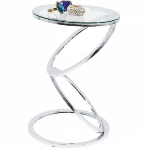 Odkládací stolek Miami Rings O45 cm - KARE
