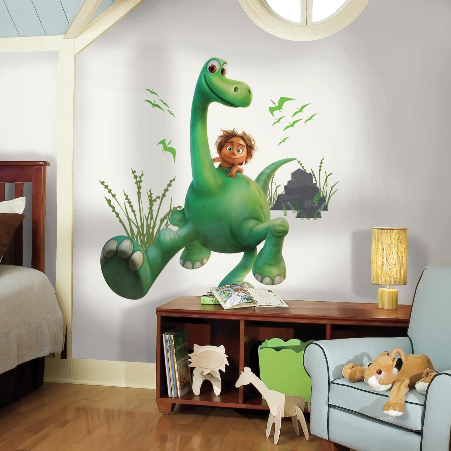 Samolepka na zeď The Good Dinosaur - Dětské dekorace Lunami
