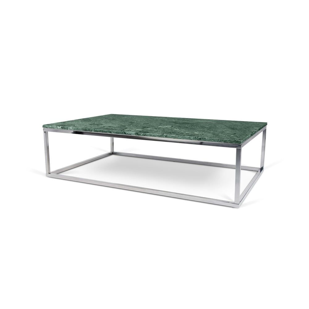 Zelený mramorový konferenční stolek TemaHome Prairie, 75 x 32 cm - Bonami.cz