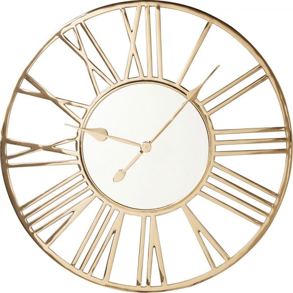 Nástěnné hodiny Giant Gold O80 cm - KARE