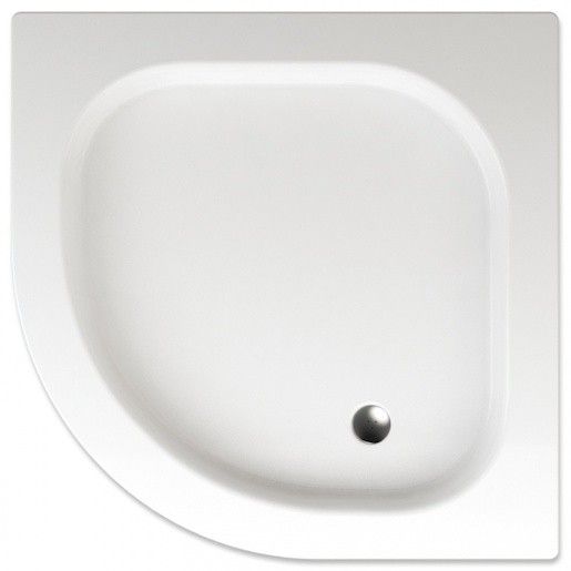 Sprchová vanička čtvrtkruhová Teiko Flores 90x90 cm akrylát V131090N32T04001 - Siko - koupelny - kuchyně