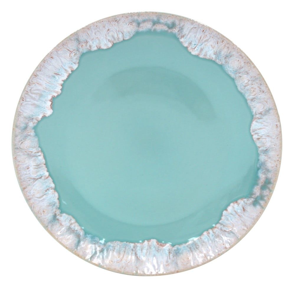 Modro-tyrkysový talíř z kameniny ø 27 cm Taormina – Casafina - Bonami.cz
