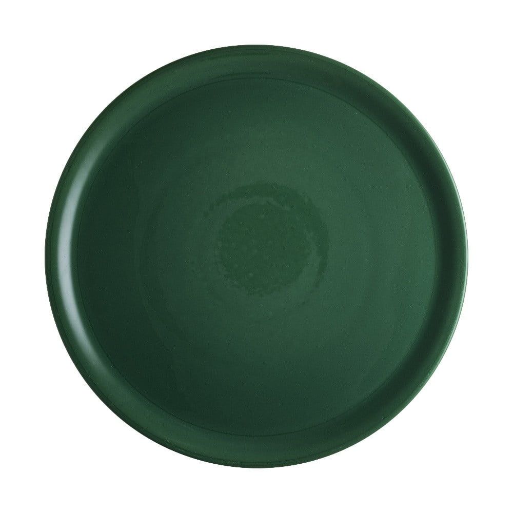 Zelený porcelánový talíř na pizzu Brandani Pizza, ⌀ 31 cm - Bonami.cz