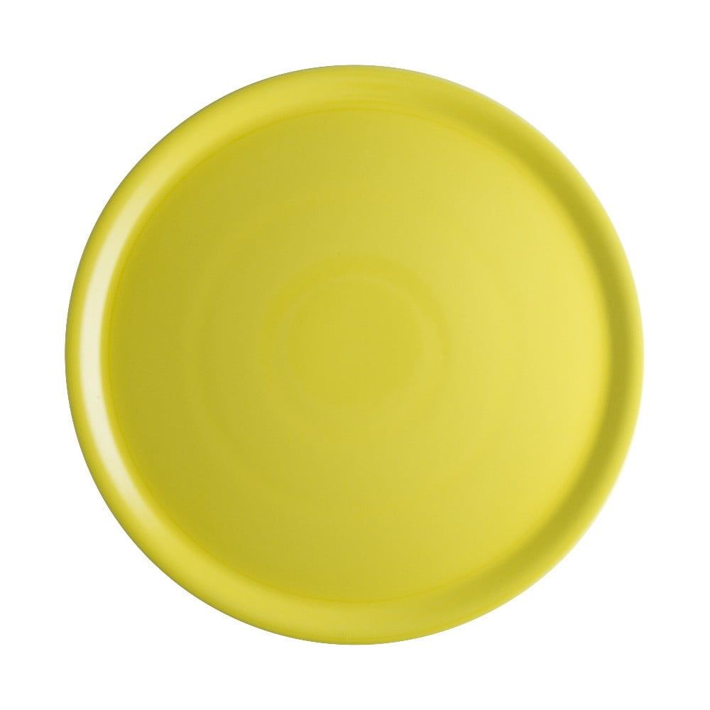Žlutý porcelánový talíř na pizzu Brandani Pizza, ⌀ 31 cm - Bonami.cz