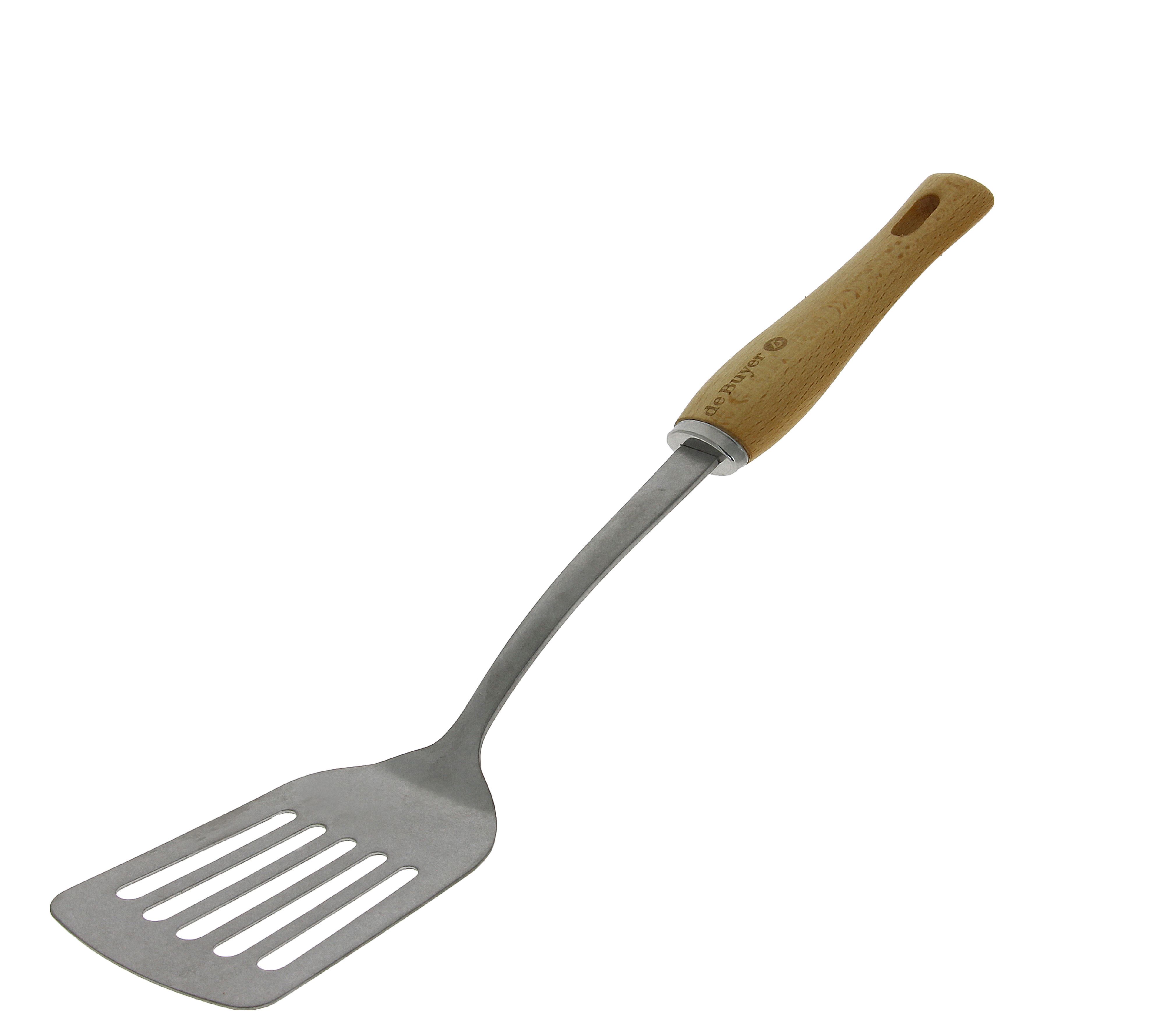 De Buyer 2701.06 B BOIS obracečka s otvory - Chefshop.cz