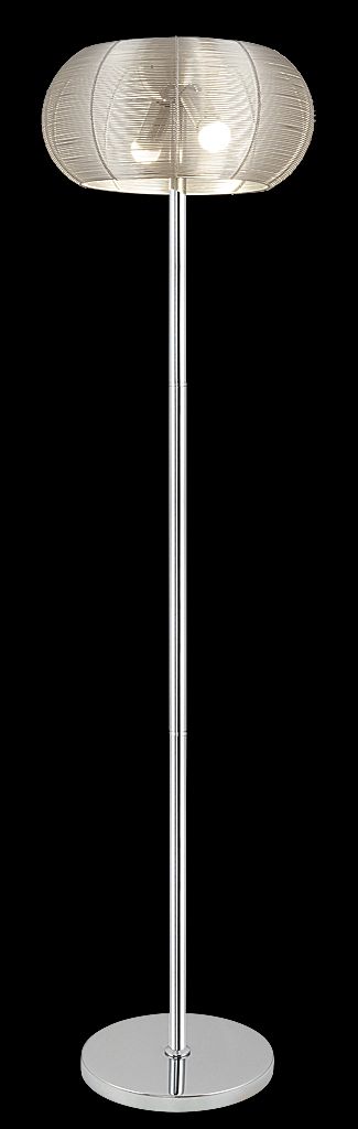 Rabalux 2906 stojací svítidlo Meda 1x60W | E27 - stříbrná - Dekolamp s.r.o.